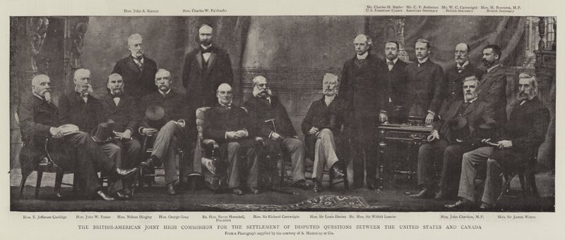 La Comisión Conjunta Británico-Americana para la Resolución de Cuestiones Disputadas entre Estados Unidos y Canadá de English Photographer