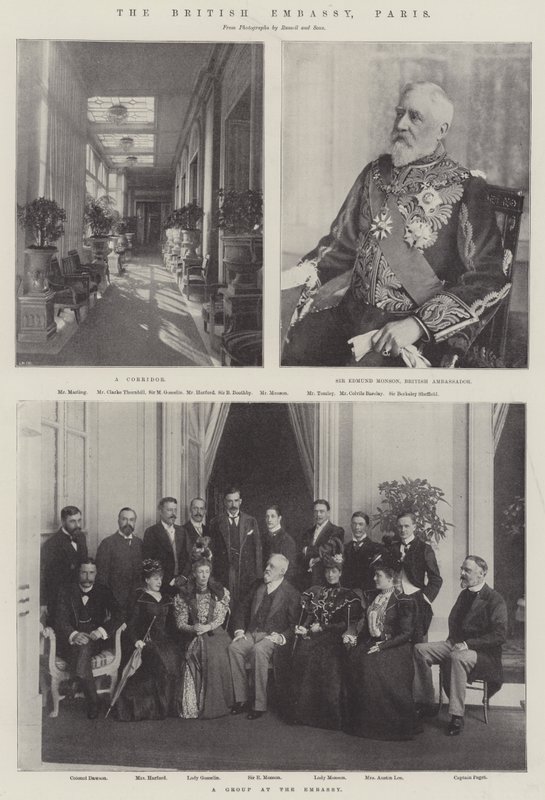 La embajada británica, París de English Photographer