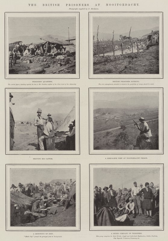 Los prisioneros británicos en Nooitgedacht de English Photographer