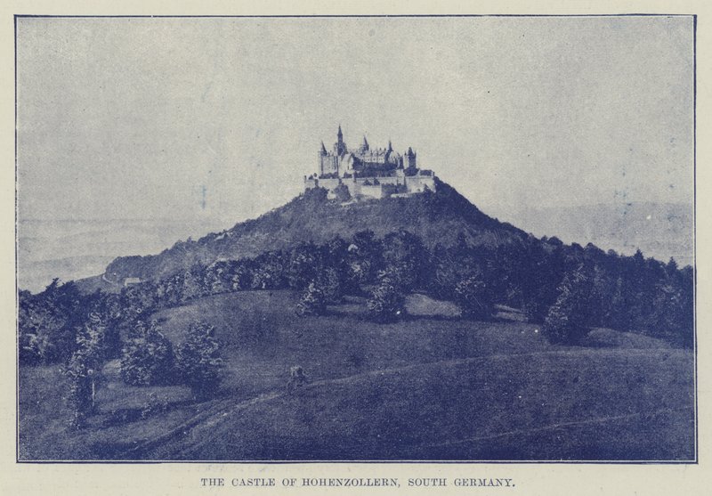 El castillo de Hohenzollern, sur de Alemania de English Photographer