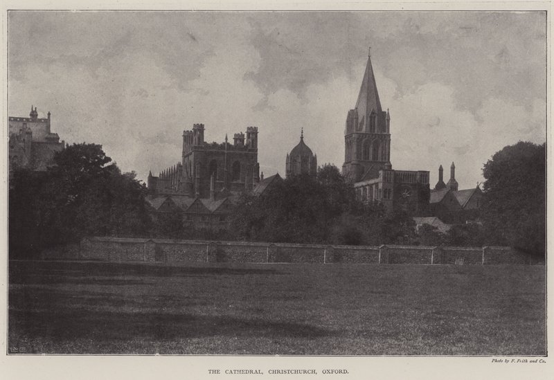 La catedral, Christchurch, Oxford de English Photographer