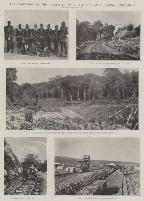 La Finalización del Ferrocarril de Uganda hasta el Victoria Nyanza, 19 de Diciembre de English Photographer