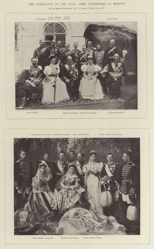 La Coronación del Zar, Algunas Celebridades en Moscú de English Photographer