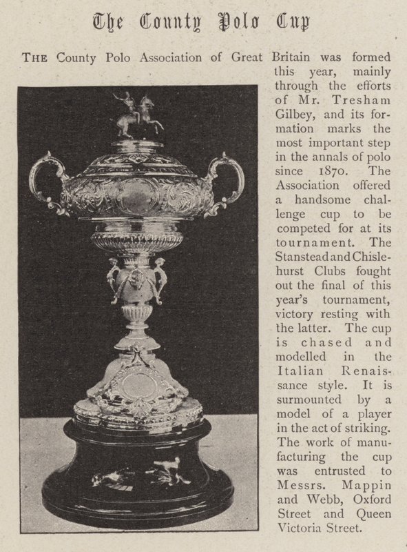 La Copa de Polo del Condado de English Photographer
