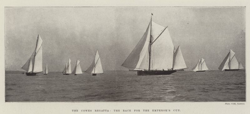 La regata de Cowes, la carrera por la Copa del Emperador de English Photographer