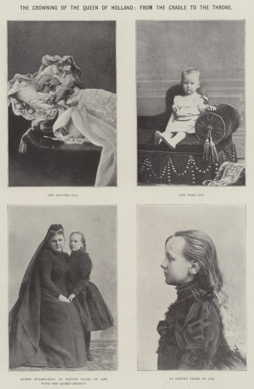 La coronación de la Reina de Holanda, desde la cuna hasta el trono de English Photographer