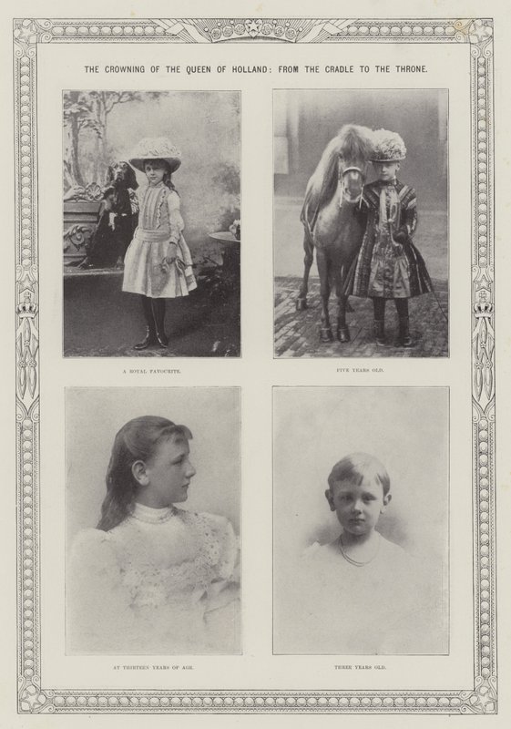 La coronación de la Reina de Holanda, desde la cuna hasta el trono de English Photographer