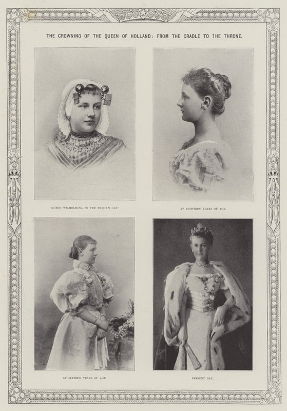 La coronación de la Reina de Holanda, desde la cuna hasta el trono de English Photographer