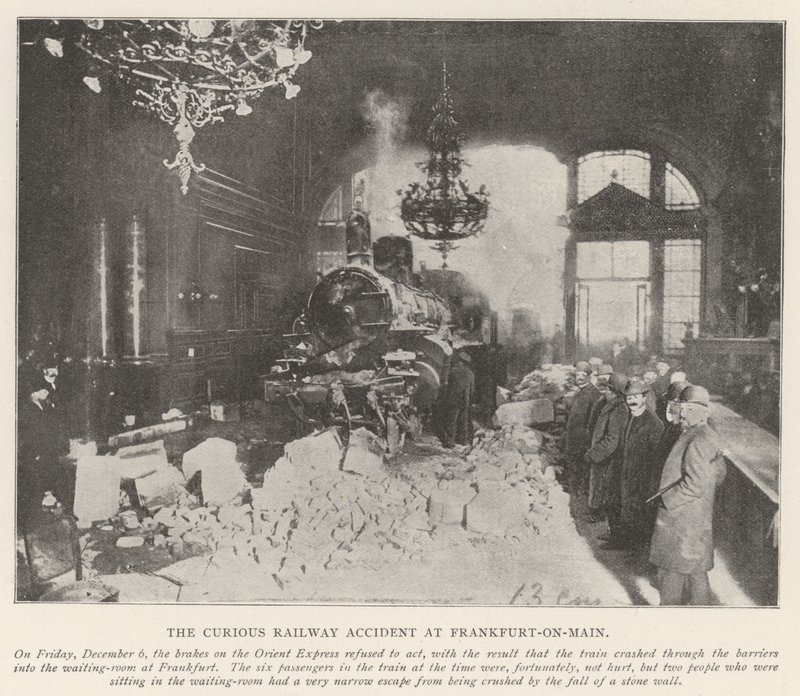 El curioso accidente ferroviario en Frankfurt del Meno de English Photographer