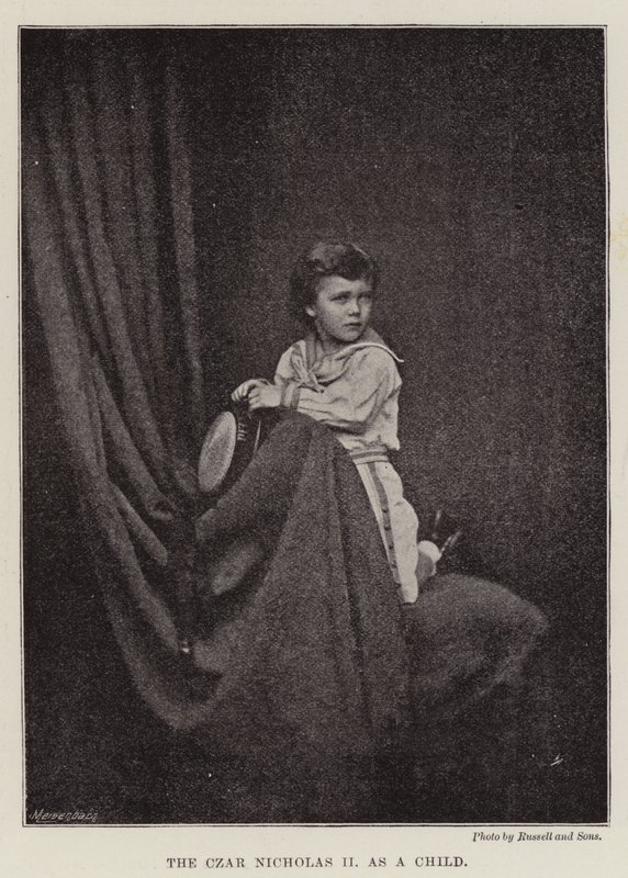 El Zar Nicolás II de niño de English Photographer