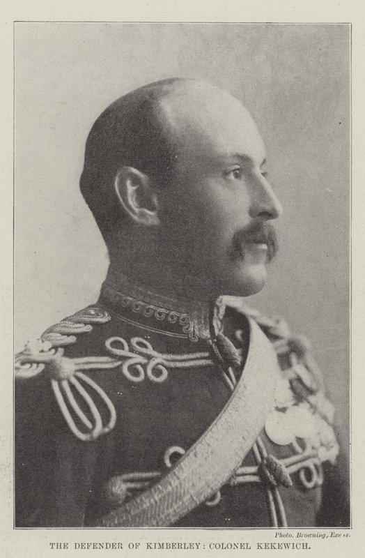 El Defensor de Kimberley, Coronel Kekewich de English Photographer