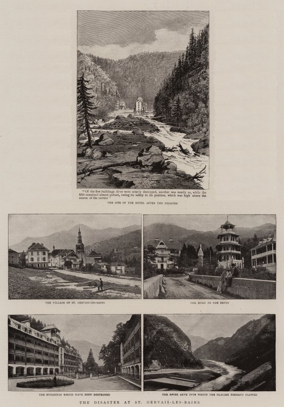 El Desastre en St Gervais-les-Bains de English Photographer