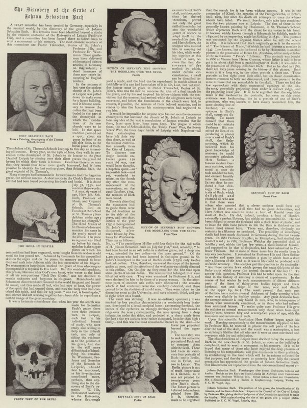 El descubrimiento de la tumba de Johann Sebastian Bach de English Photographer
