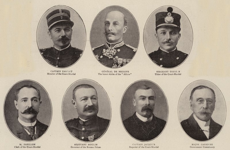 El consejo de guerra de Dreyfus de English Photographer