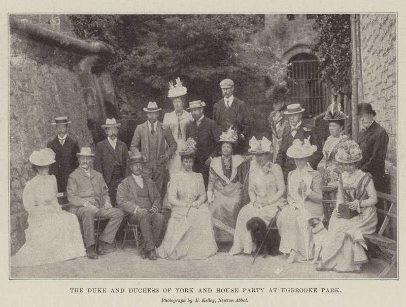 El Duque y la Duquesa de York y Fiesta en Casa en Ugbrooke Park de English Photographer