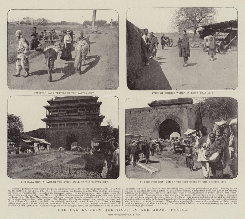 La cuestión del Lejano Oriente, en y alrededor de Pekín de English Photographer