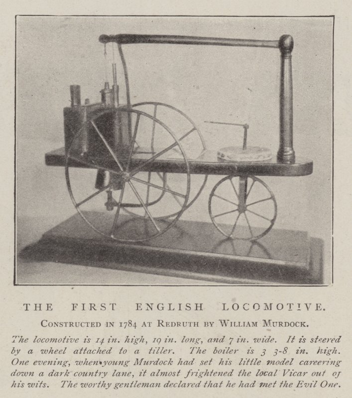 La primera locomotora inglesa de English Photographer