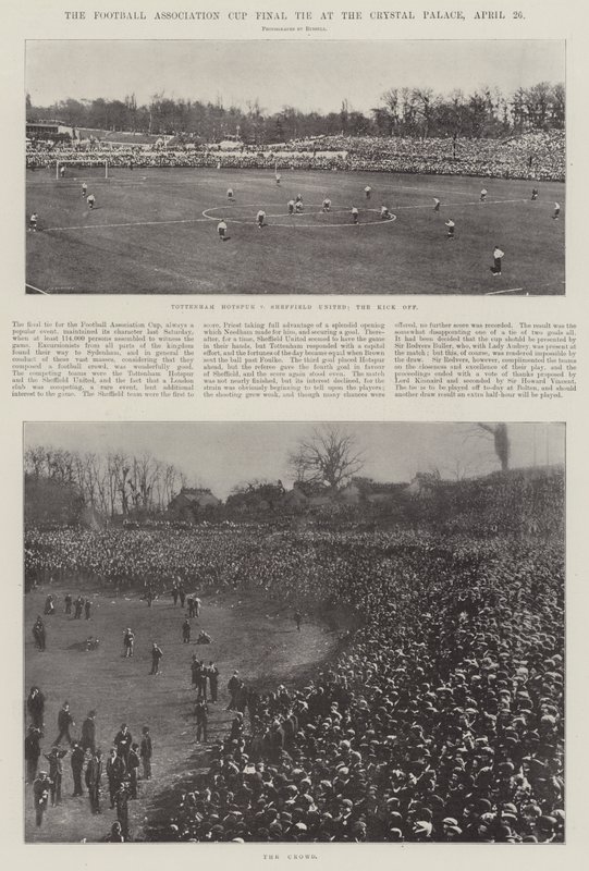 La final de la Copa de la Asociación de Fútbol en el Crystal Palace, 20 de abril de English Photographer