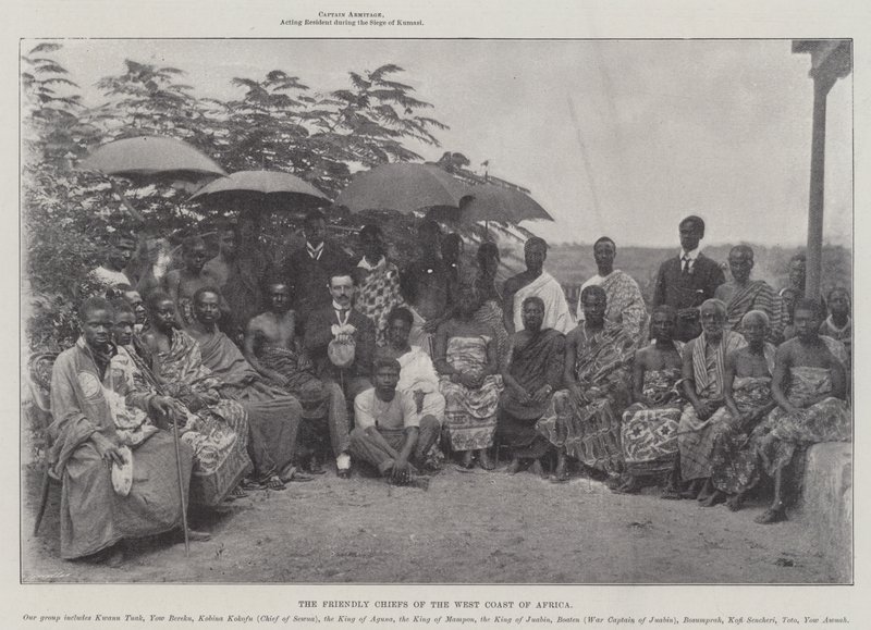 Los Jefes Amistosos de la Costa Oeste de África de English Photographer
