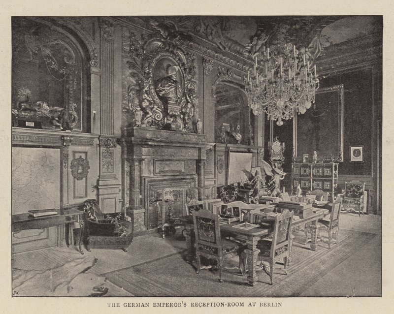 La Sala de Recepción del Emperador Alemán en Berlín de English Photographer