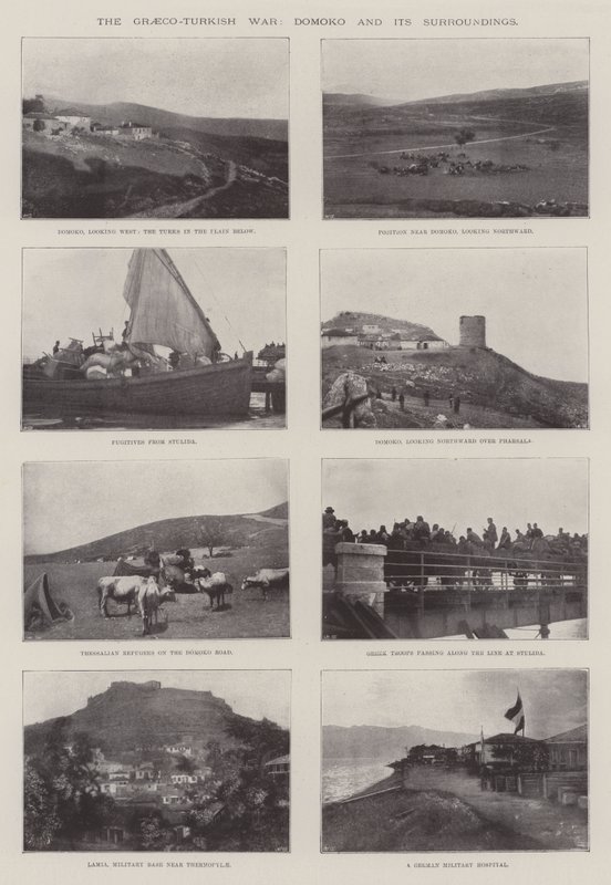 La guerra greco-turca, Domoko y sus alrededores de English Photographer