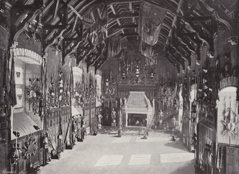 El Gran Salón, Castillo de Edimburgo de English Photographer