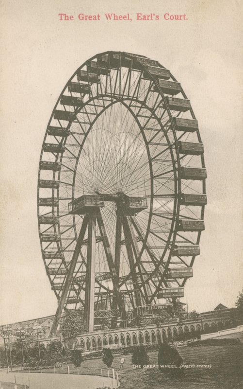 La Gran Rueda, Earls Court, Londres de English Photographer