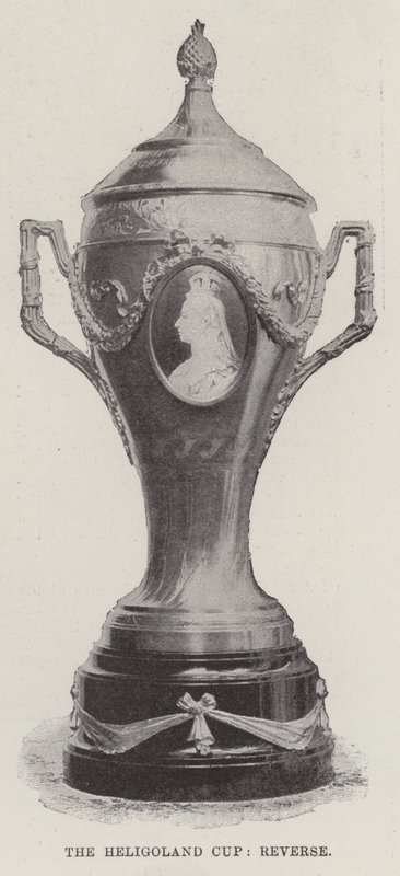 La Copa de Heligoland, reverso de English Photographer