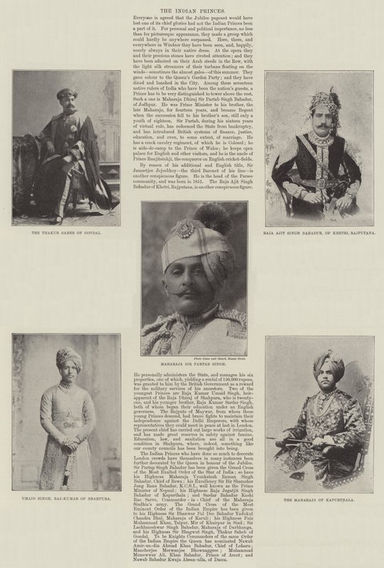Los príncipes indios de English Photographer