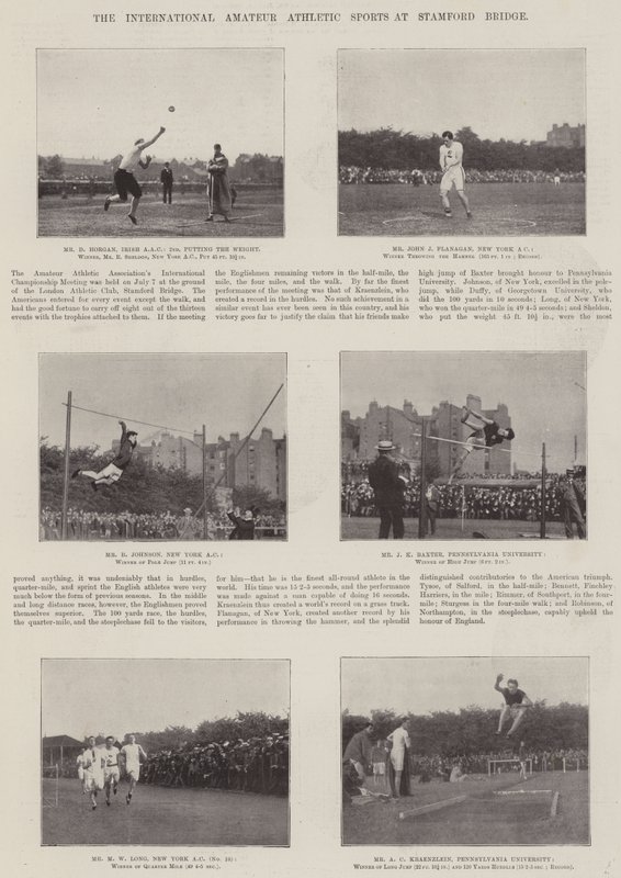 Los deportes atléticos amateurs internacionales en Stamford Bridge de English Photographer