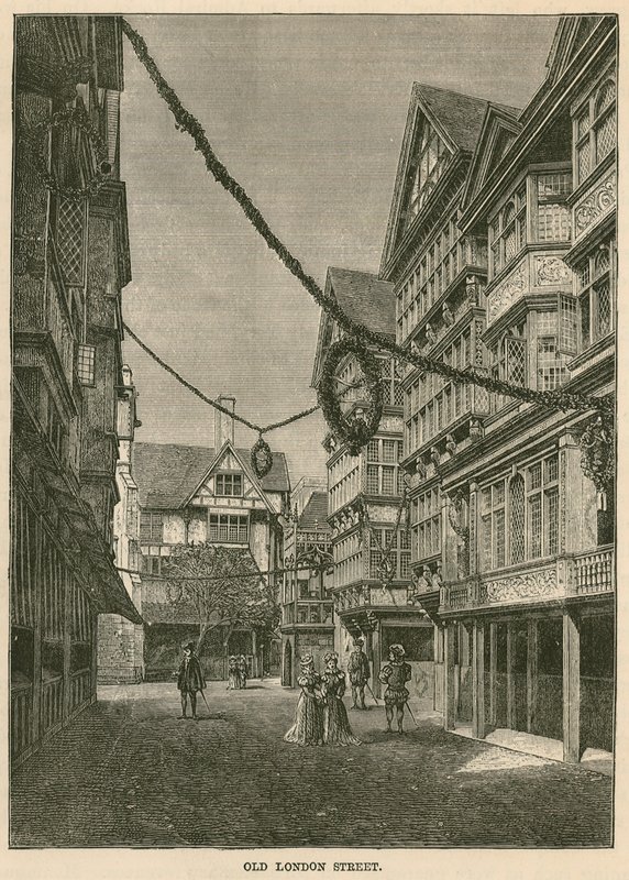 La Exposición Internacional de Salud en South Kensington: All-Hallows Staining y Butchers Row de English Photographer