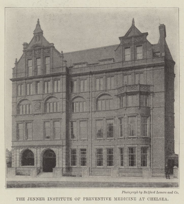 El Instituto Jenner de Medicina Preventiva en Chelsea de English Photographer