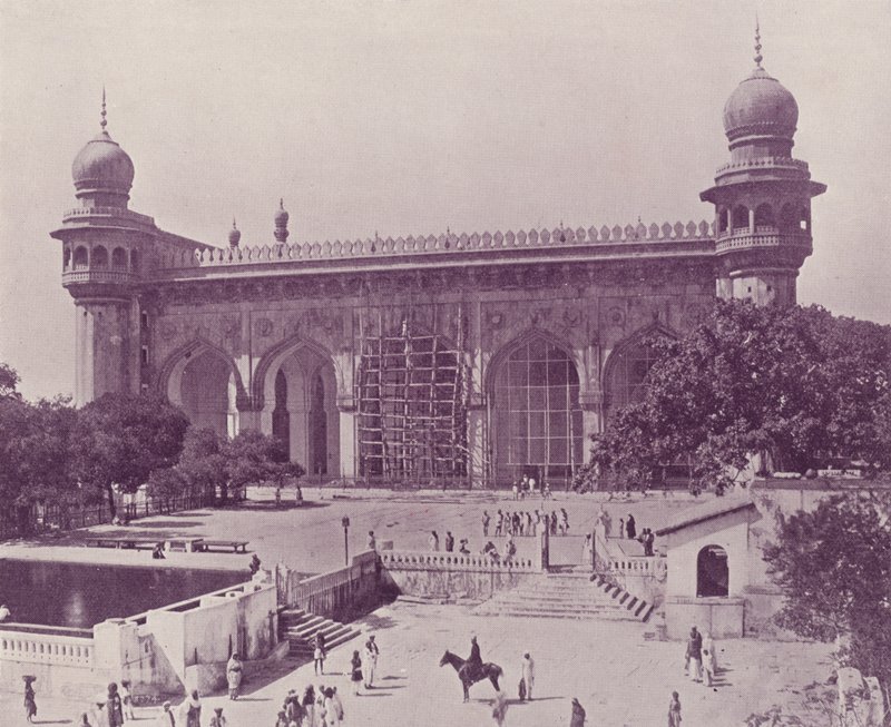 La Mezquita Jumma, Hyderabad de English Photographer