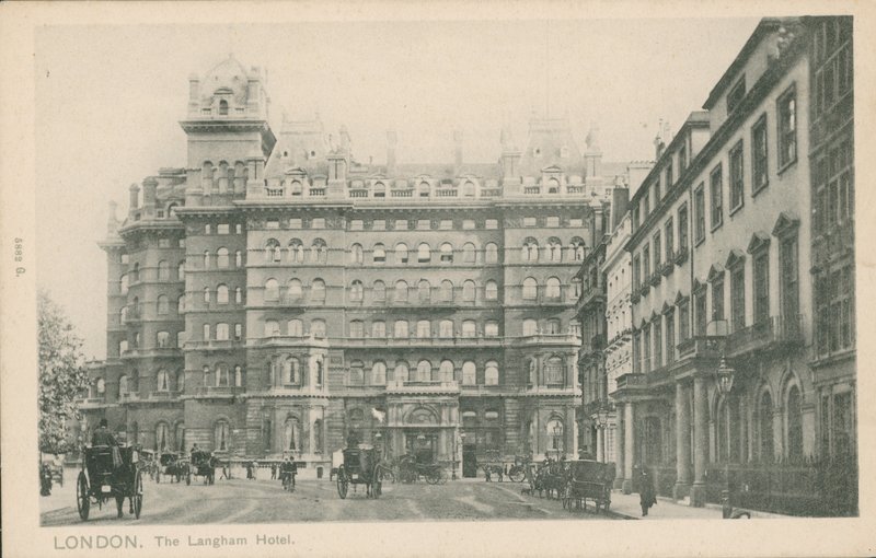 El Hotel Langham, Londres de English Photographer