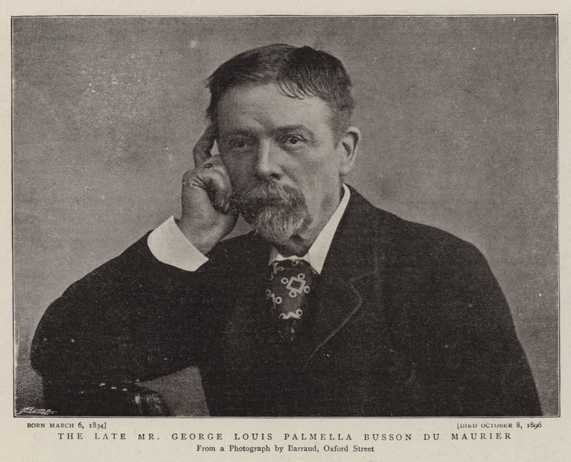 El difunto Sr. George Louis Palmella Busson Du Maurier de English Photographer