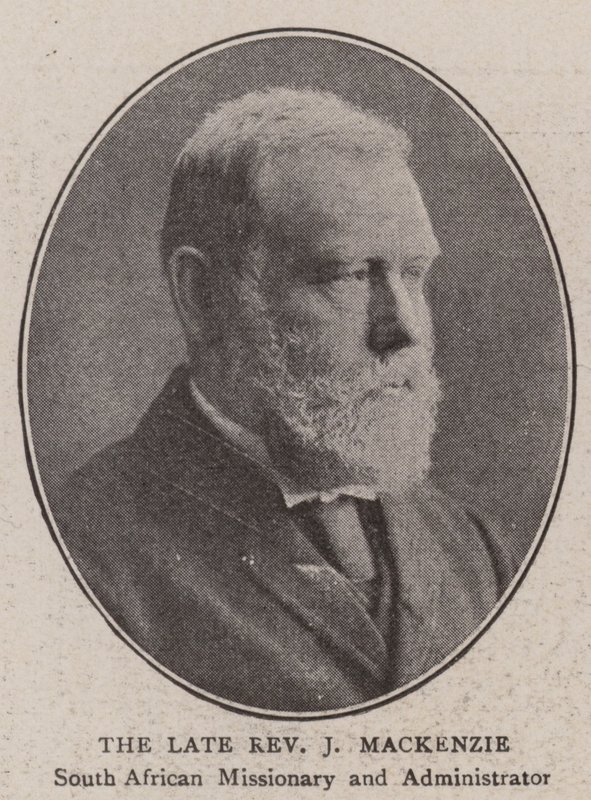 El Difunto Reverendo J. Mackenzie de English Photographer