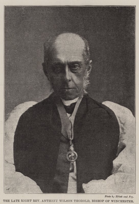 El Difunto Reverendo Anthony Wilson Thorold, Obispo de Winchester de English Photographer