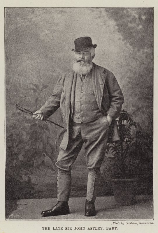 El difunto Sir John Astley, Baronet de English Photographer