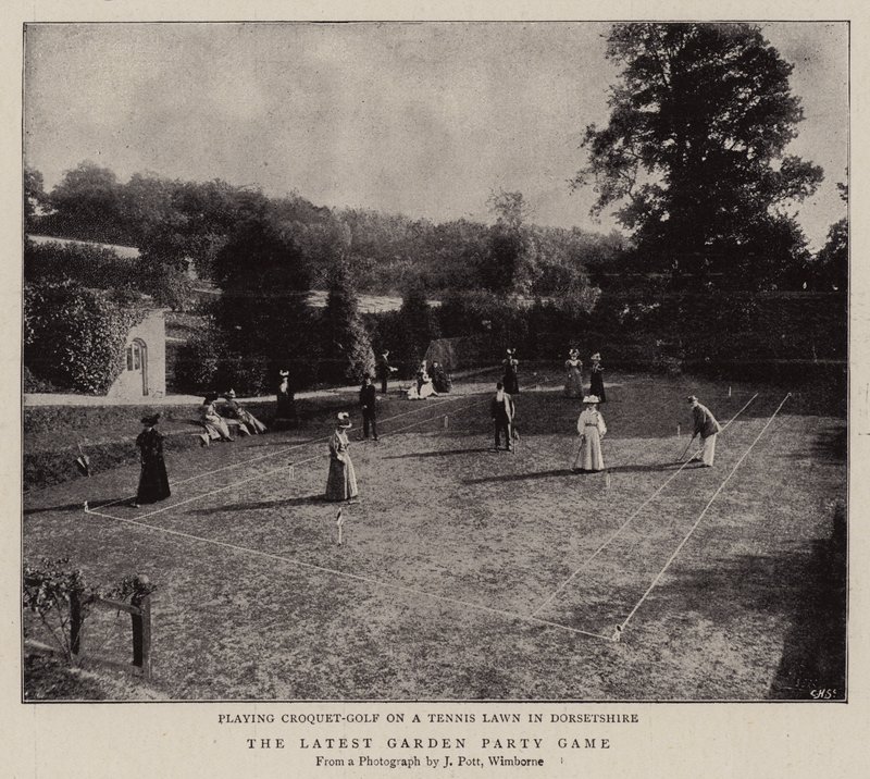 El Último Juego de Fiesta en el Jardín de English Photographer