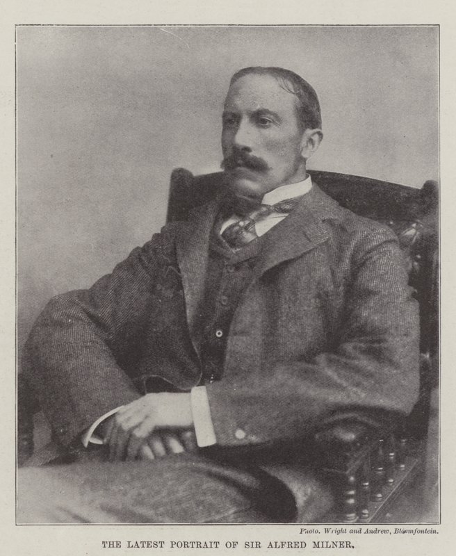 El último retrato de Sir Alfred Milner de English Photographer