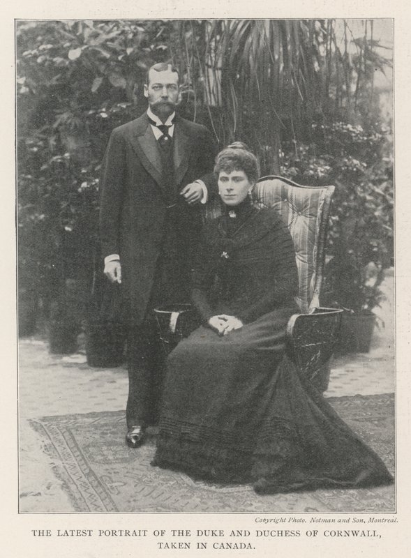 El último retrato del Duque y la Duquesa de Cornwall, tomado en Canadá de English Photographer