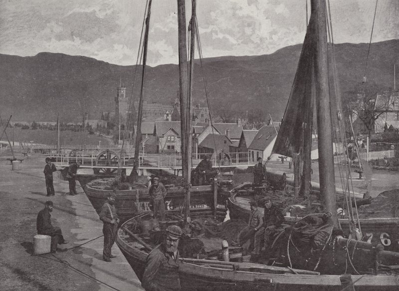 Las Esclusas, Fort Augustus de English Photographer