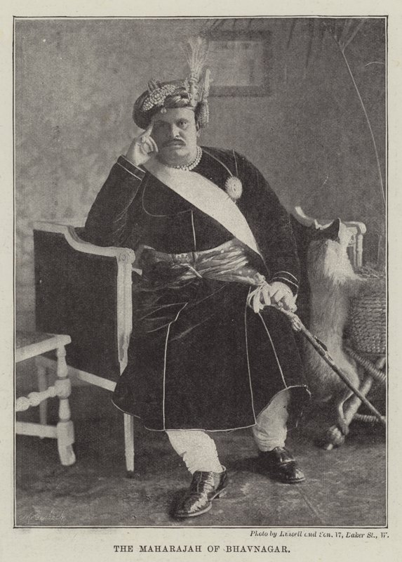 El Maharajá de Bhavnagar de English Photographer