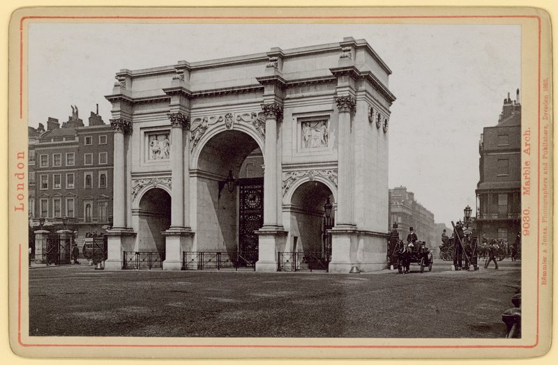 El Arco de Mármol, Hyde Park Corner, Londres de English Photographer