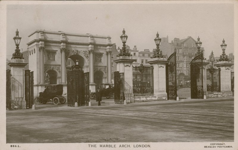 El Arco de Mármol, Londres de English Photographer