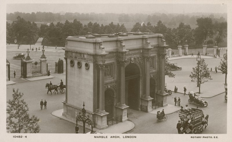 El Arco de Mármol, Londres de English Photographer