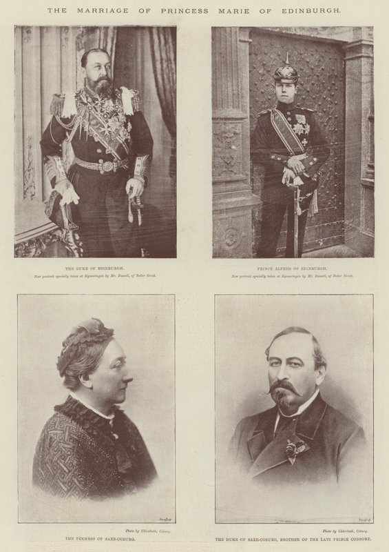 El matrimonio de la princesa María de Edimburgo de English Photographer