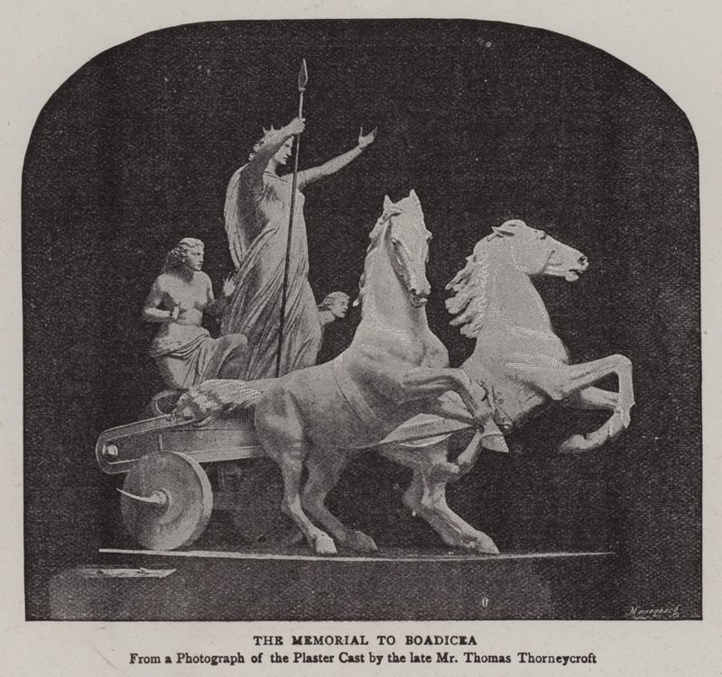 El monumento a Boadicea de English Photographer
