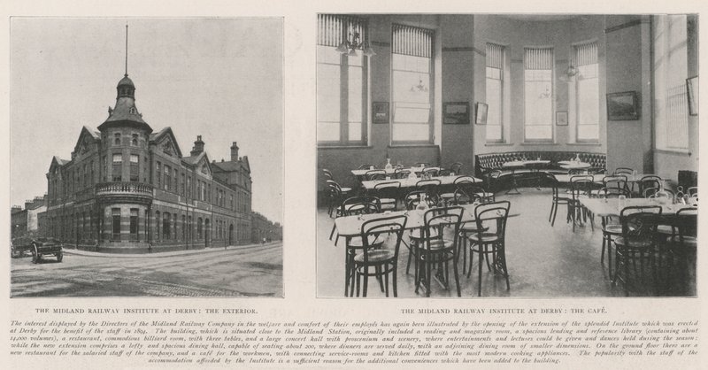 El Instituto del Ferrocarril Midland en Derby de English Photographer