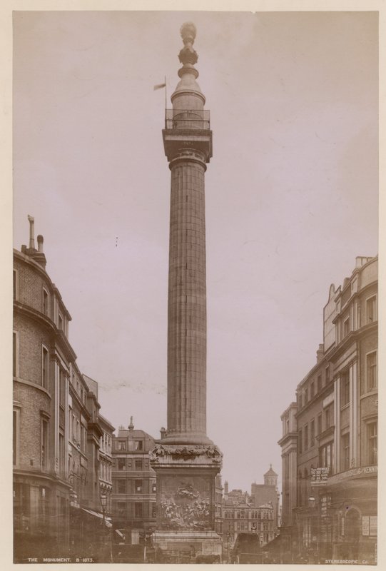 El Monumento, Londres de English Photographer